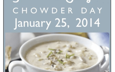 Chowder Day 2014 Is Just Around The Corner – Jan 25th