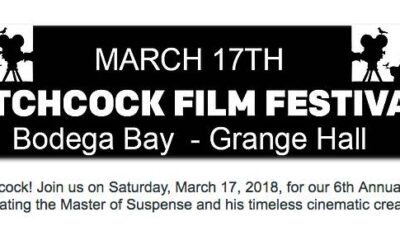 Bodega Bay Loves Hitchcock – March 17th Film Festival