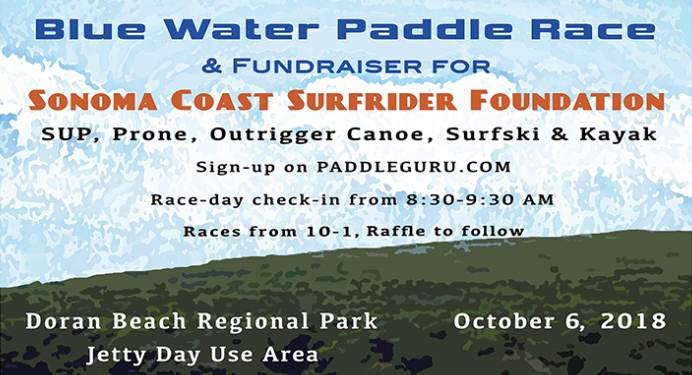 THE 7TH ANNUAL BLUE WATER PADDLE RACE – Oct 6th