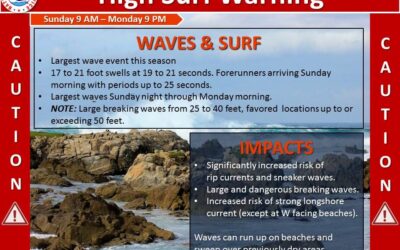 Monster surf forecast