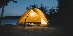 camping at the beach tips