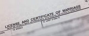 Marriage Certificate