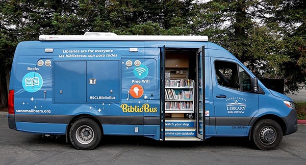 BiblioBus at Bodega Bay