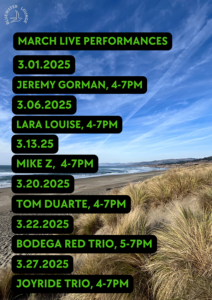 March Music Calendar @ Bluewater Lounge