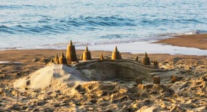 The Joy of Building Sandcastles at the Beach
