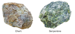 Chert and Serpentine